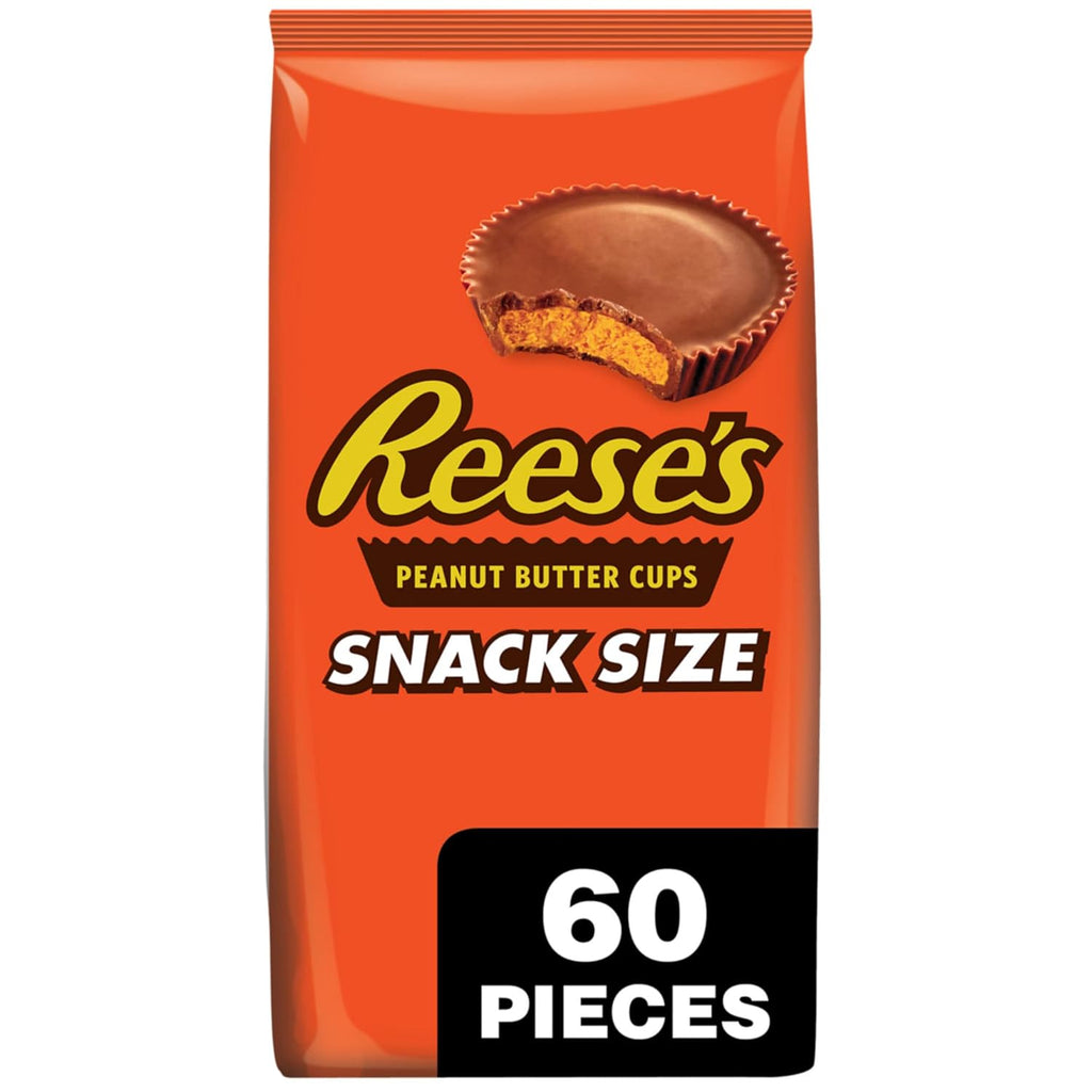 Milk Chocolate Peanut Butter Snack Size Cups, 33 oz (60 Pieces) K308237