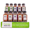 Organic Gourmet Spice Gift Set, 10 Spice S185757