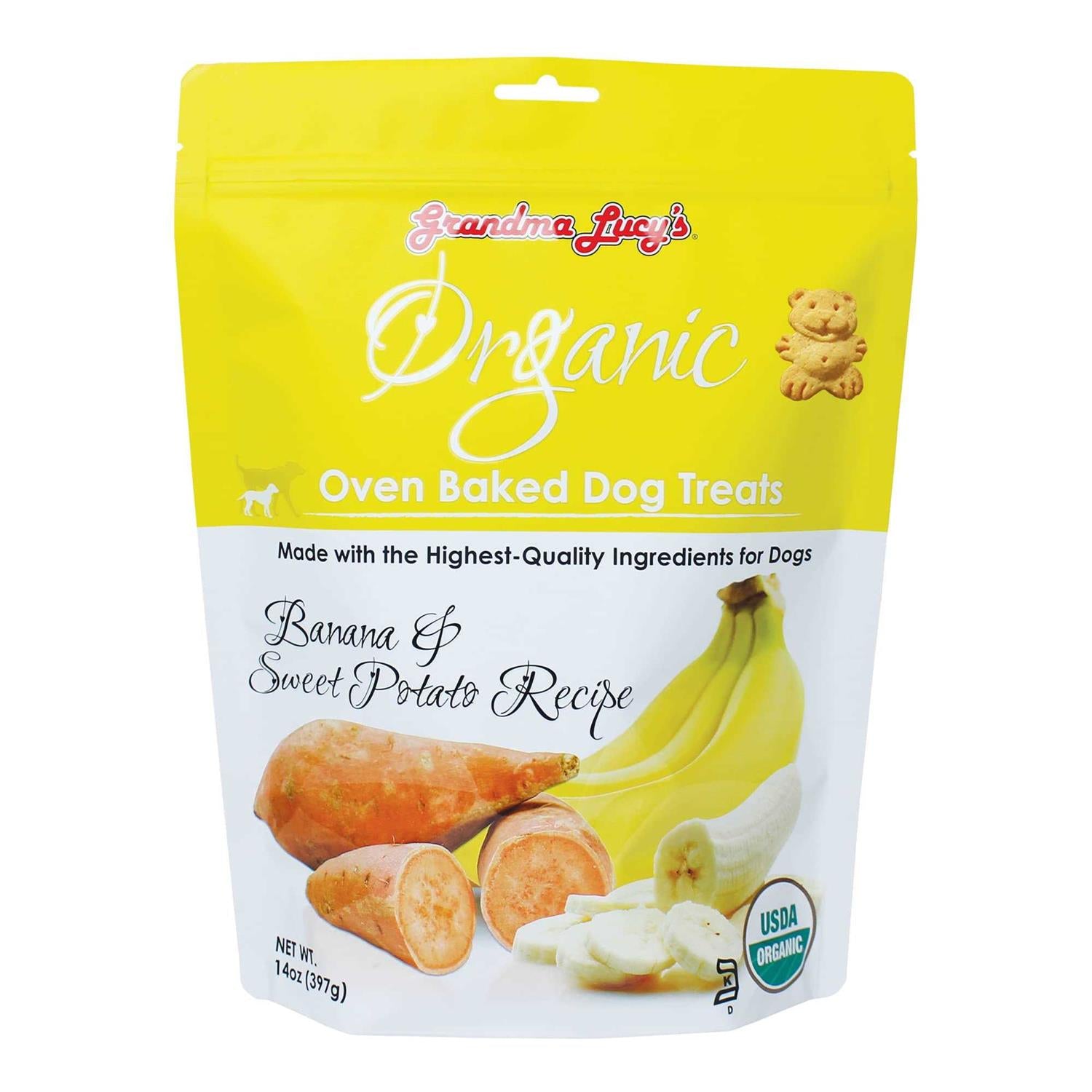 Organic Banana & Sweet Potato Oven Baked Dog Treats M834143