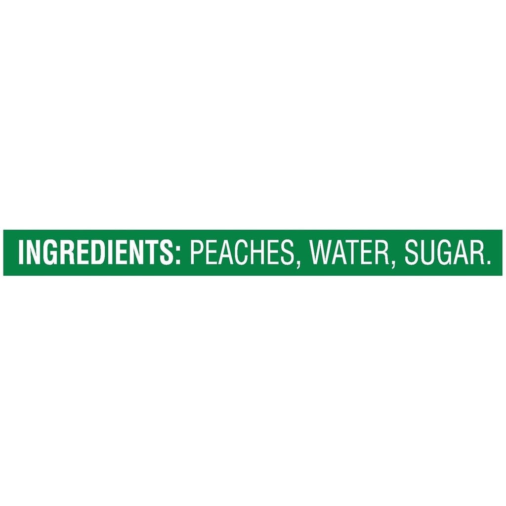 Lite Sliced Peaches In Extra Light Syrup 105 Ounce H5057