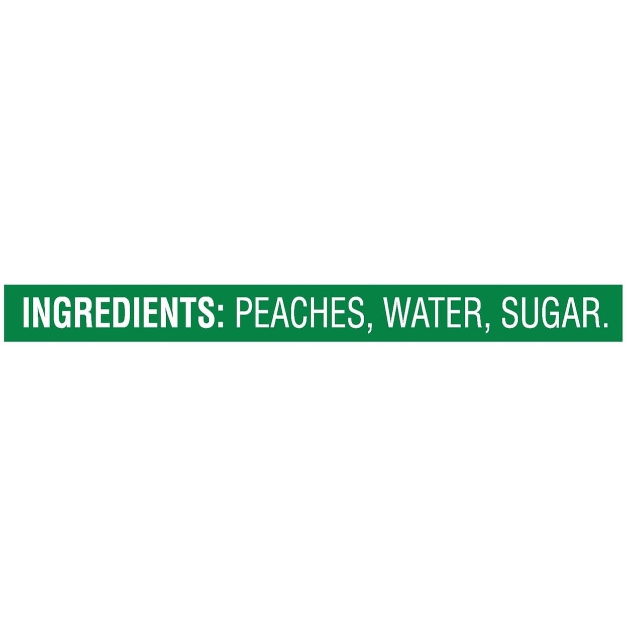 Lite Sliced Peaches In Extra Light Syrup 105 Ounce H5057