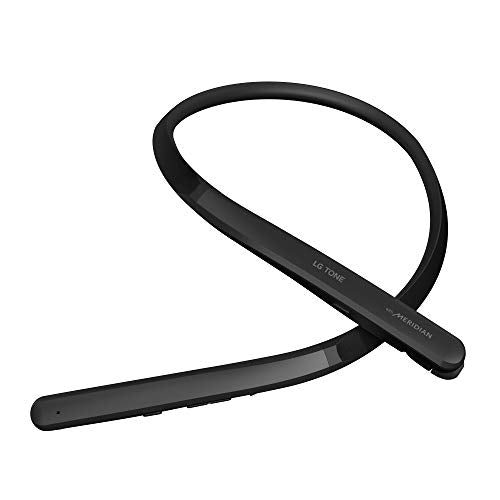 Black Wireless Bluetooth Neckband Earbuds Q259547