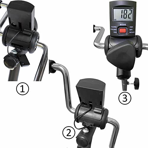 Adjustable Pedal Exerciser Bike for Total Body with Monitor P793460