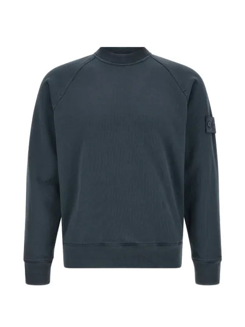 Stone Island 6100028 heavy organic cotton fleece_S.I. Ghost sweatshirt