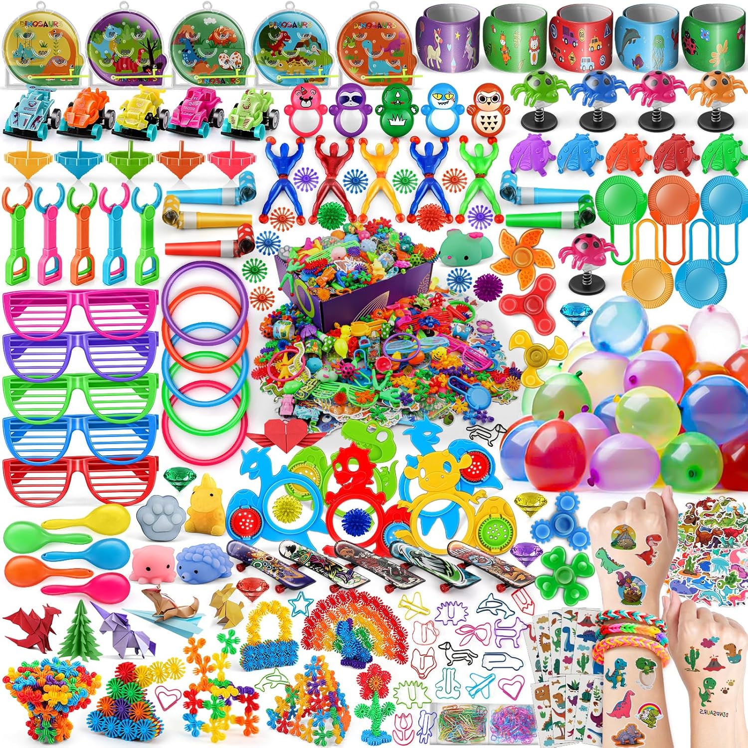 1000PCS Carnival Prizes Prize Box Toys Pinata Fillers Goodie Bag Toys Bulk E203