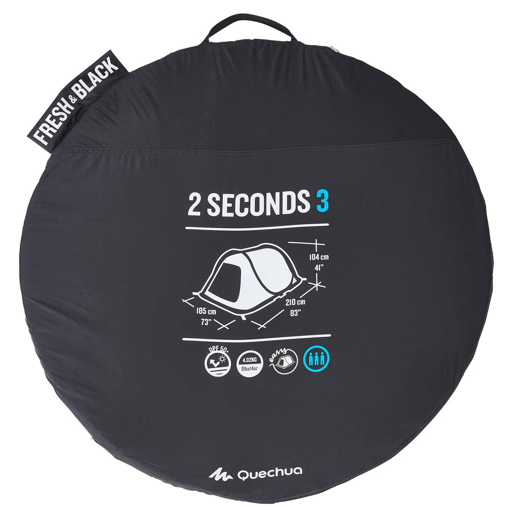 Snowy White 3 Person Waterproof Camping Tent S656