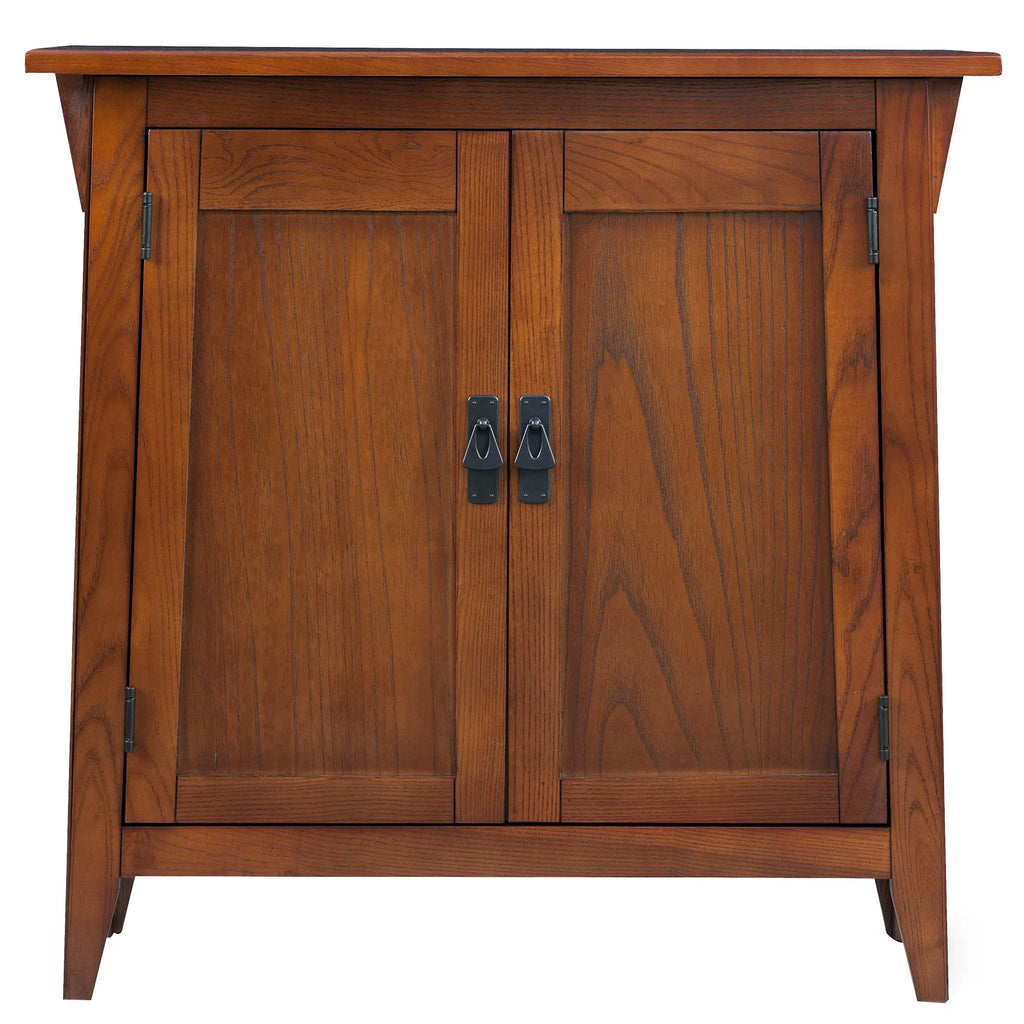 Solid Wood Hall Stand, Rich Russet Finish X226456