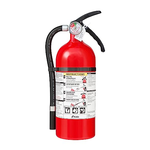 2-A:10-B:C 7.13 Lbs. Fire Extinguisher with Hose and Wall Mount E843