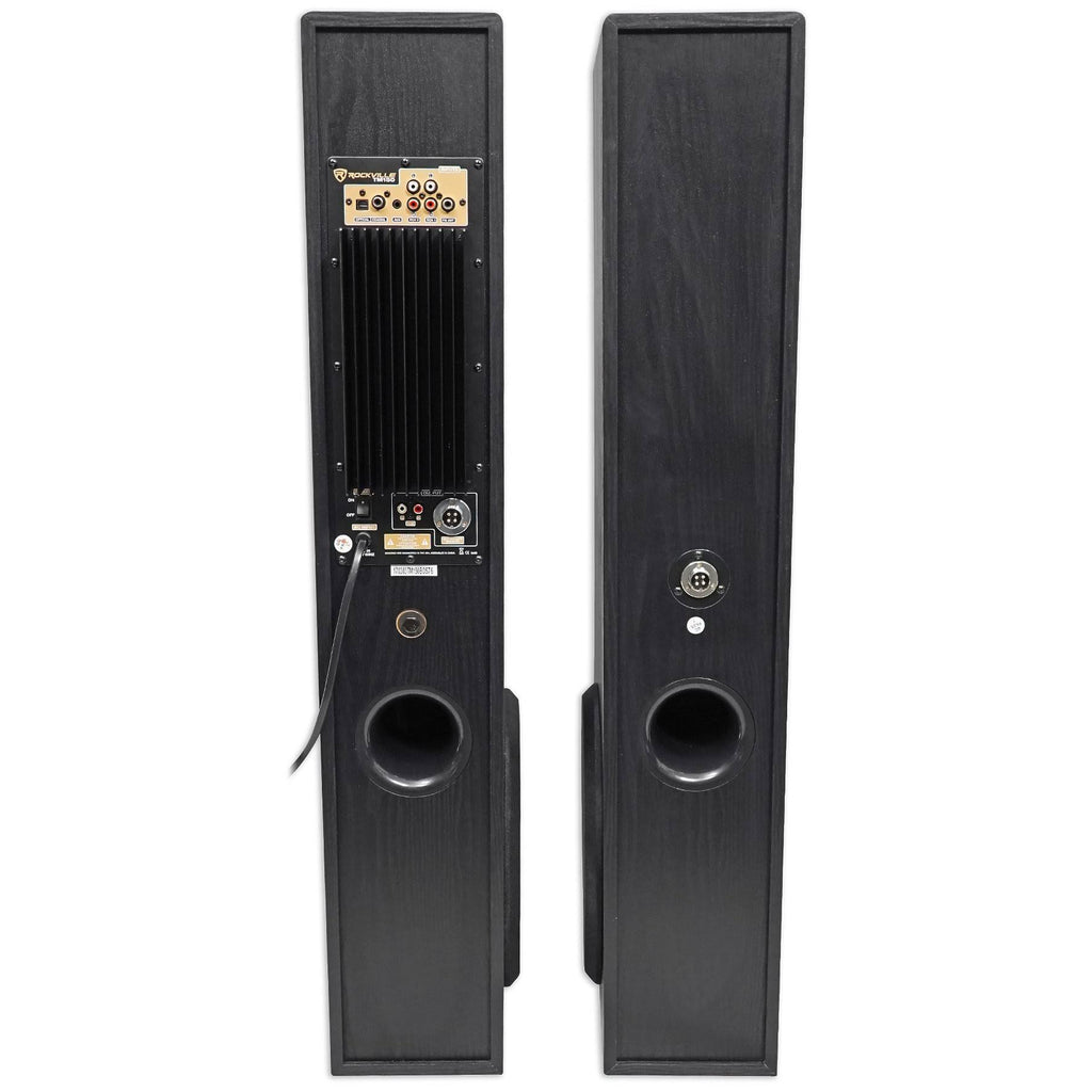 Black Home Theater System Tower Speakers with Subwoofer C541947