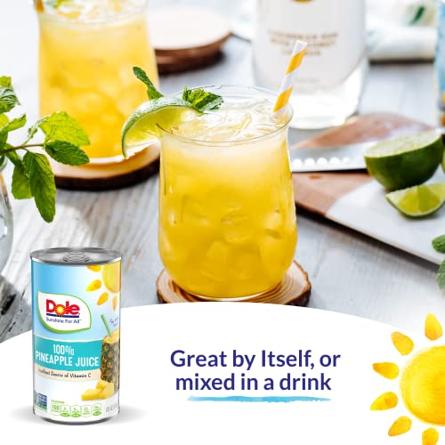 100% Pineapple Juice, 46 Ounce Cans (Pack of 6) X720