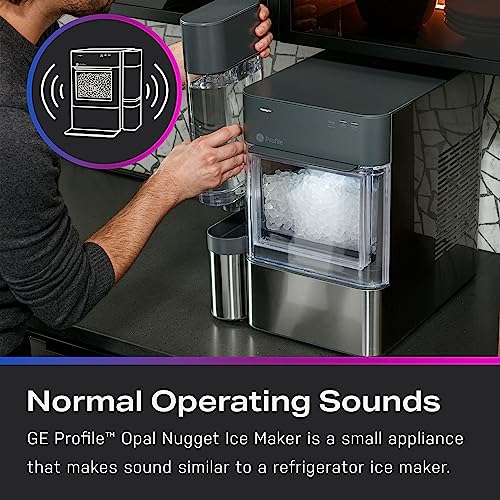 0.75 Gallon Countertop Nugget Ice Maker, Stainless Steel O43767
