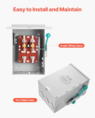 200A Manual Transfer Switch 120/240V C42284