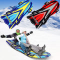 2 Pack Large Foam Snow Sled with Handles C504