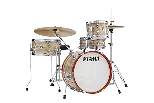 4-piece Shell Pack with Snare Drum Cream Marble Wrap O4560