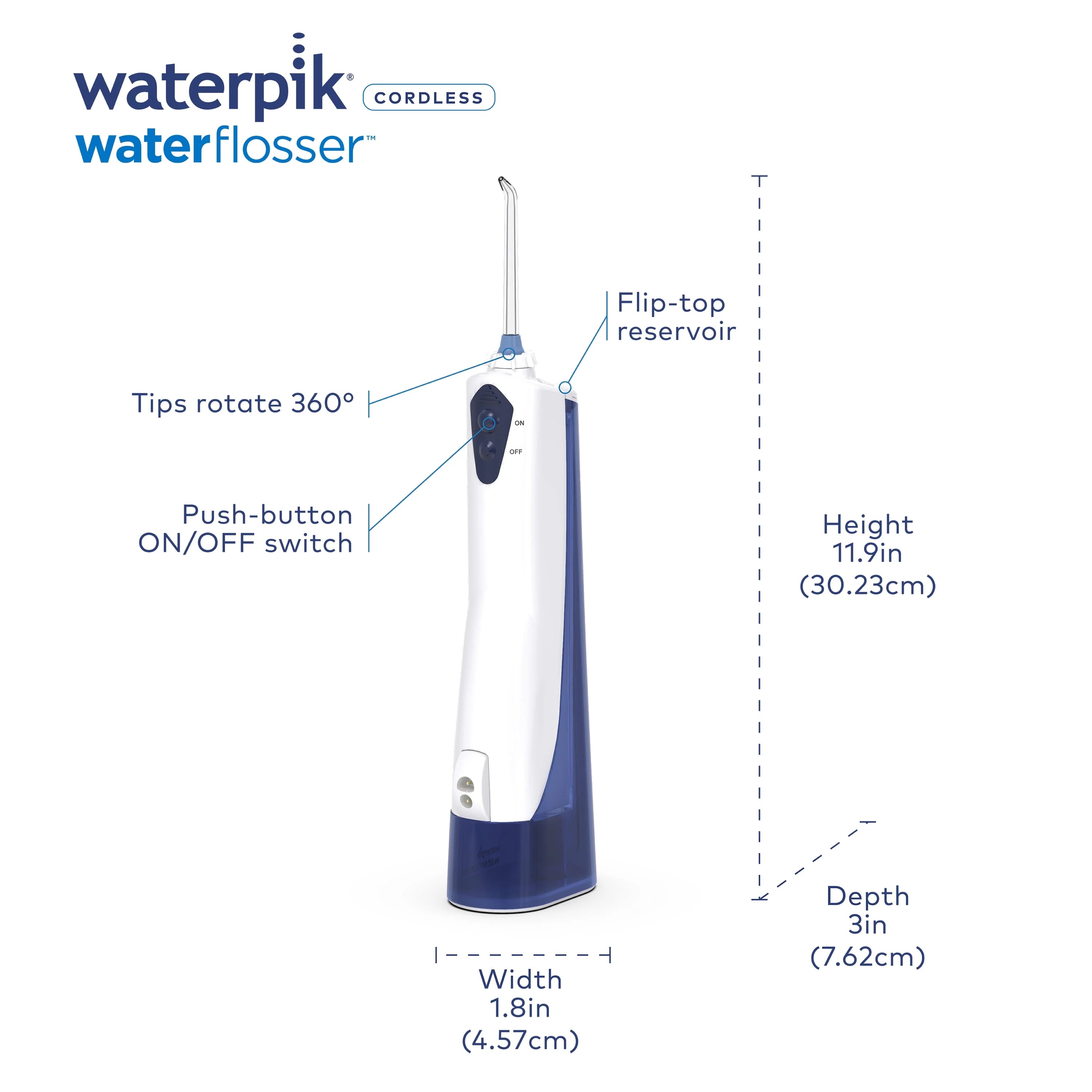 Cordless Portable Rechargeable Water Flosser T5942