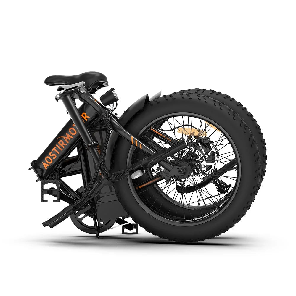 Folding Electric Bike 500W Motor 20" Fat Tire 36V/13Ah Li-Battery U61746