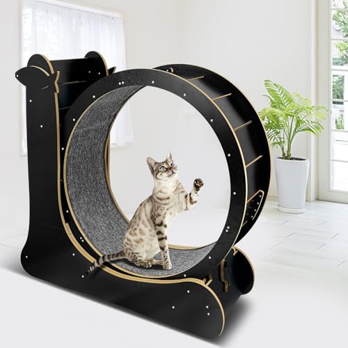 Nature Wood Cat Exercise Wheel Z849