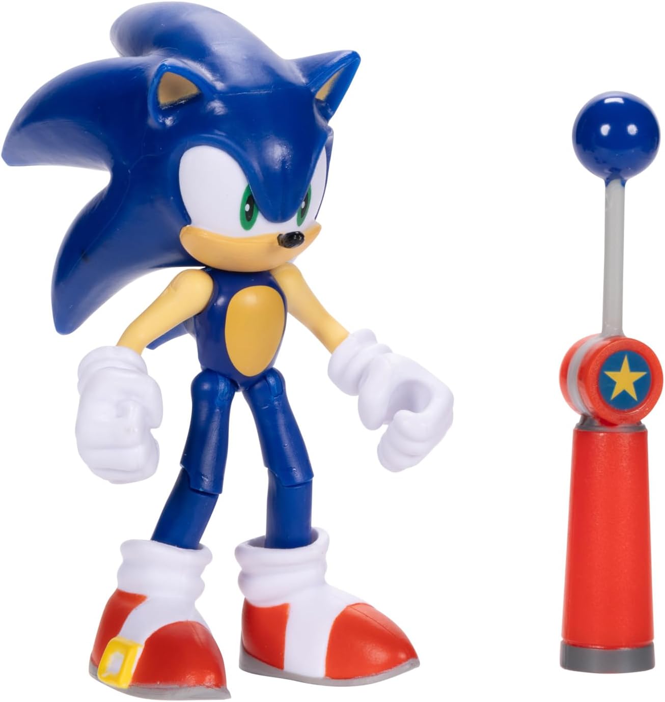 4-inch Sonic Action Figure with Blue Checkpoint Accessory M980