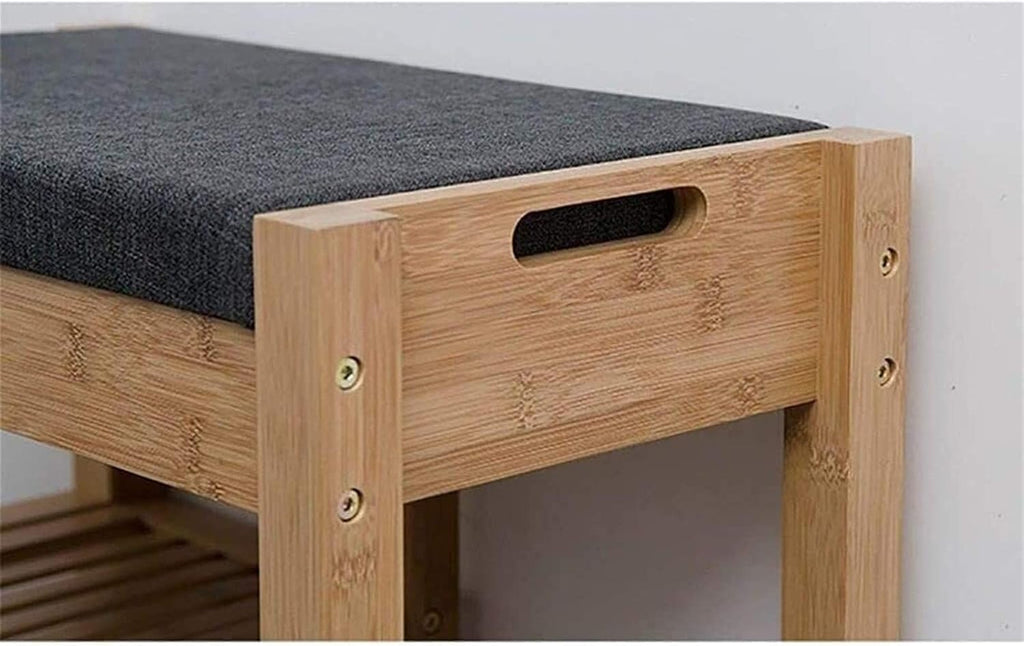 Shoe Cabinet with Padded Seat Z287
