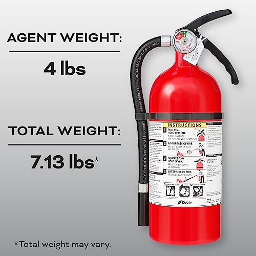 2-A:10-B:C 7.13 Lbs. Fire Extinguisher with Hose and Wall Mount E843
