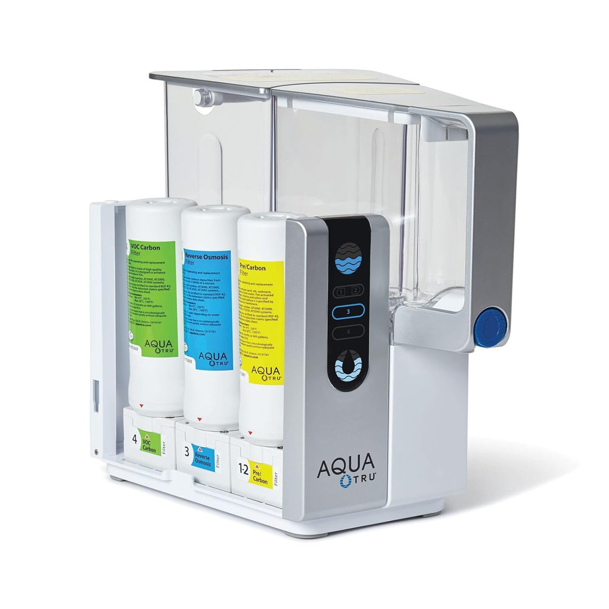 Countertop Water Filter System with 4-Stage Ultra Reverse Osmosis Technology O207