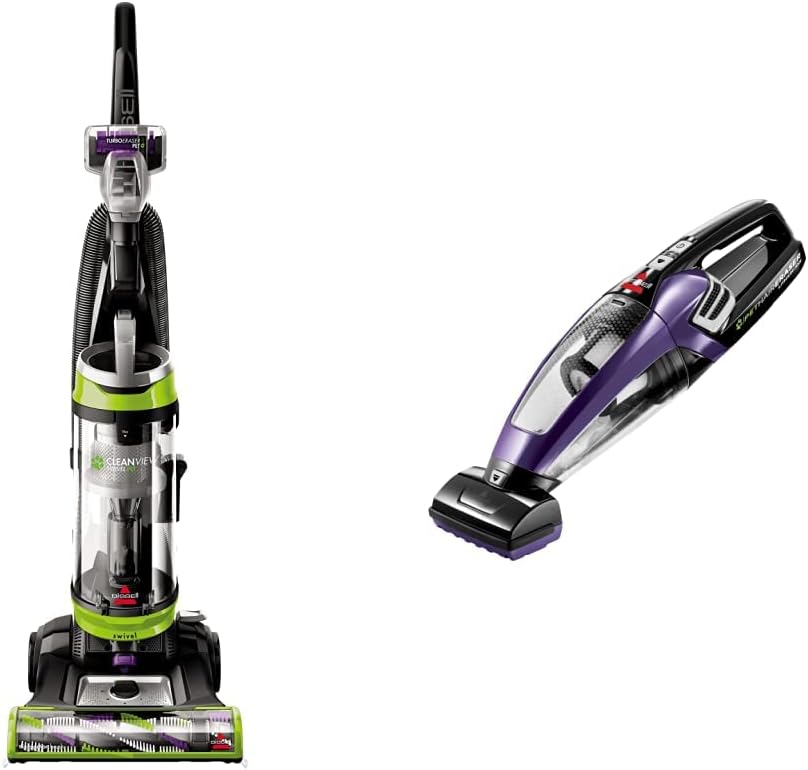 Green Upright Bagless Vacuum Carpet Cleaner V599707