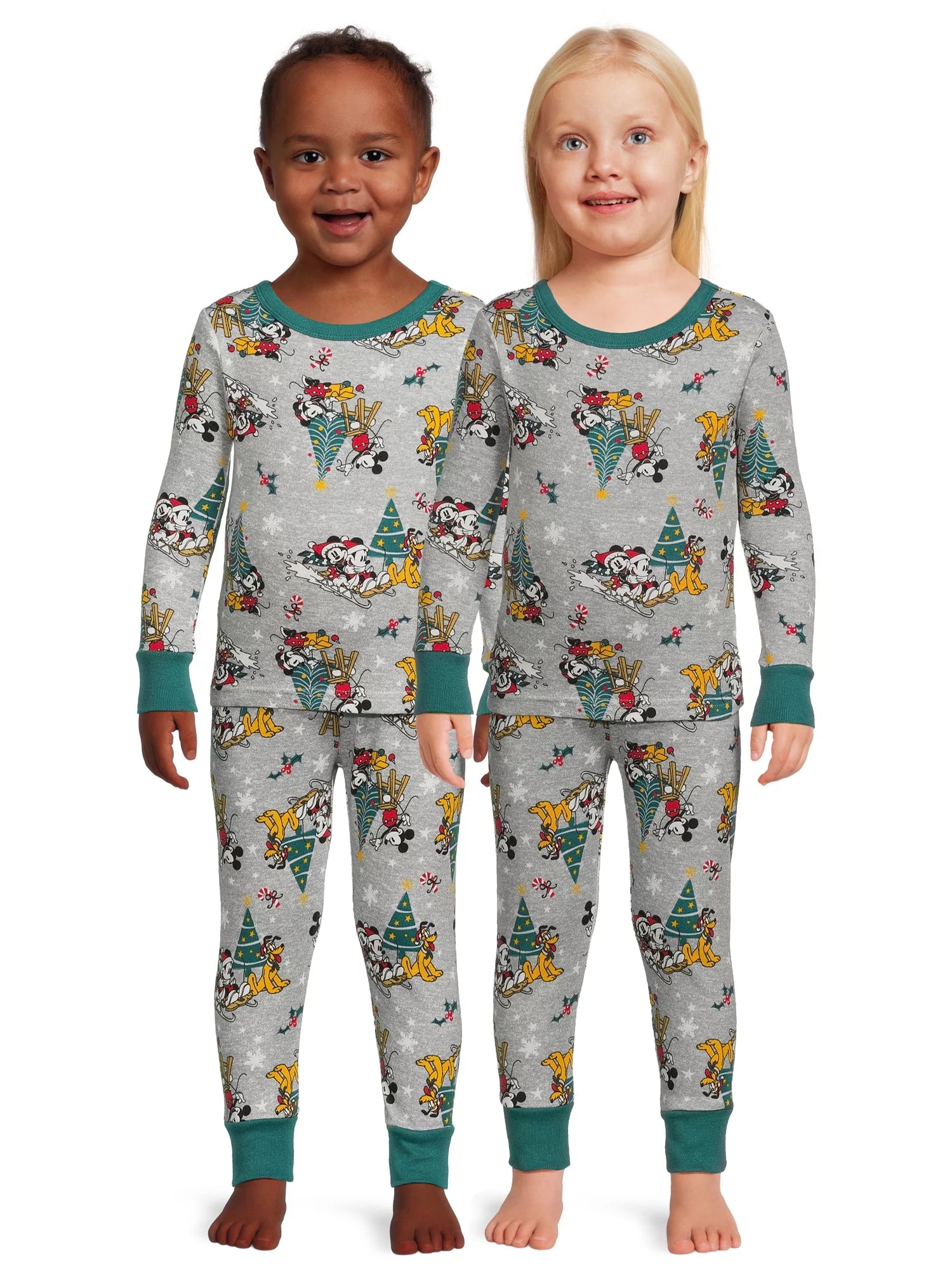 2-Piece Toddler Long Sleeve Pajama Set Z513