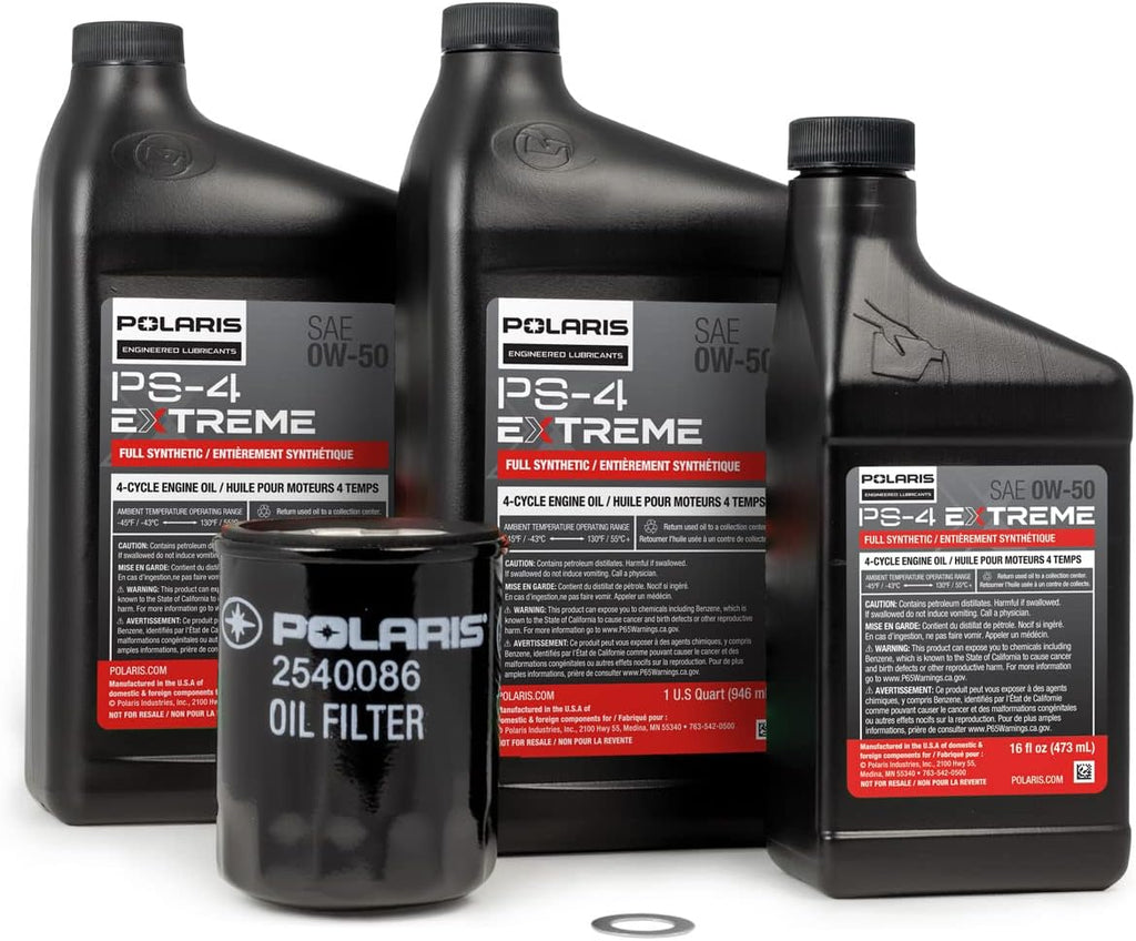 2.5 Quarts Full Synthetic Oil Change Kit with Oil Filter and Washer U527780