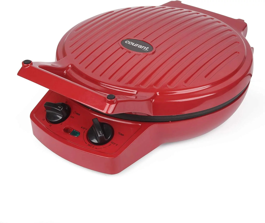 Red 12 Inch Electric Pizza Oven F964273