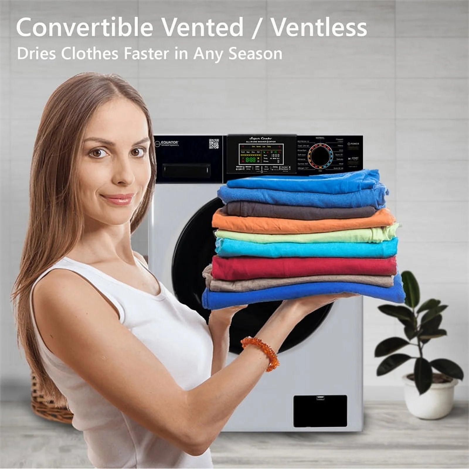 Compact 18 lbs Combo Washer Dryer G20351
