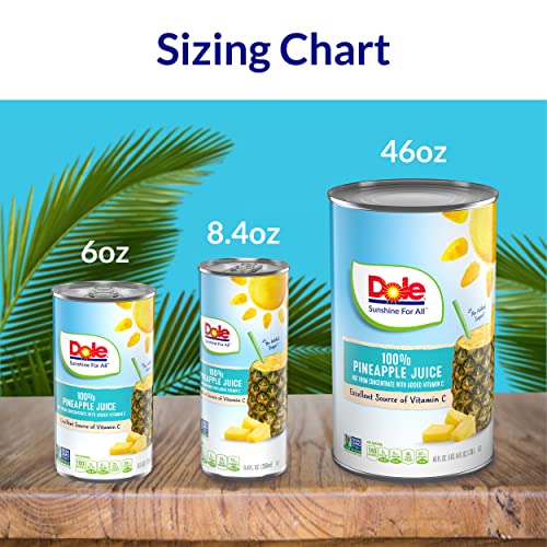 100% Pineapple Juice, 46 Ounce Cans (Pack of 6) X720