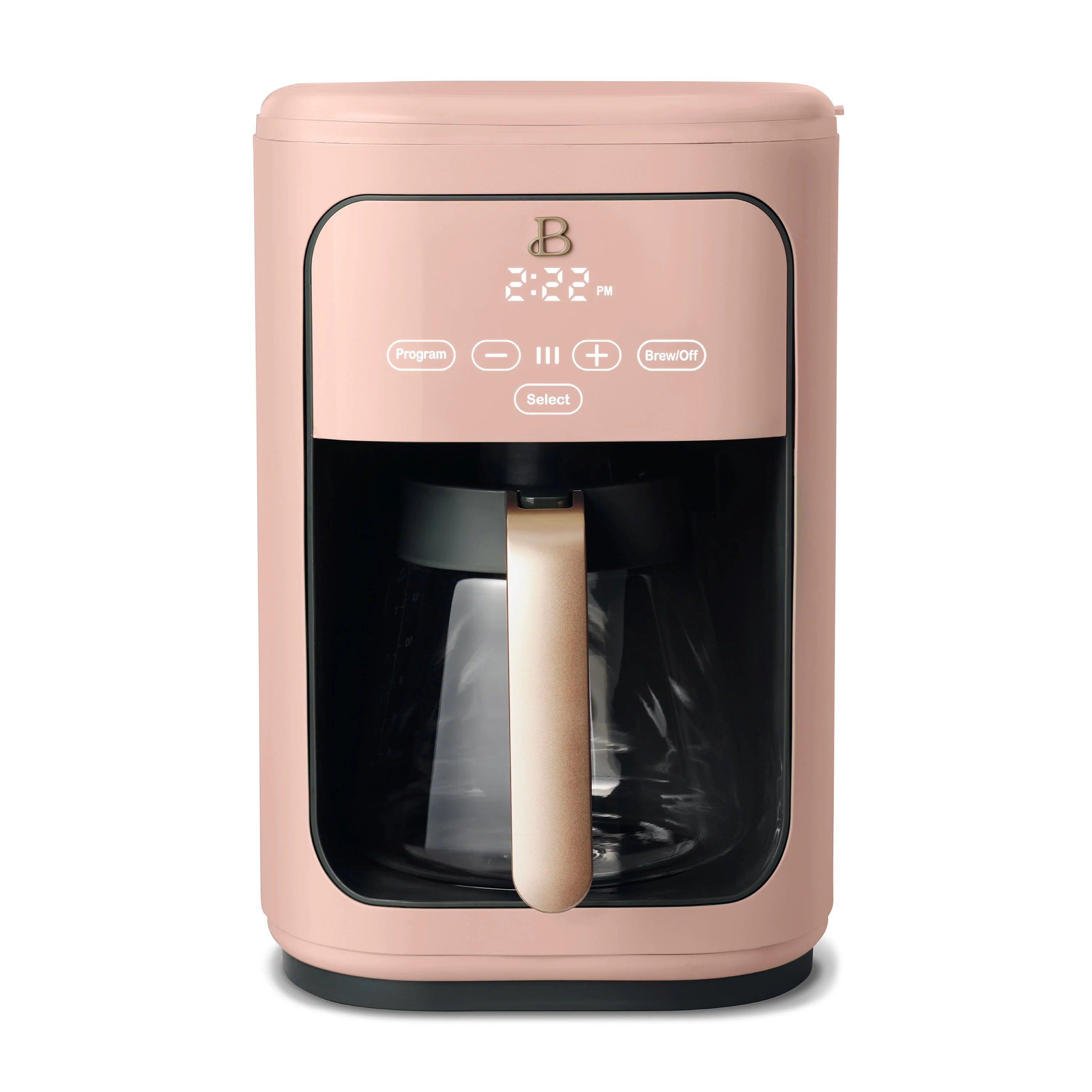 14-Cup Programmable Drip Coffee Maker with Touch-Activated Display, White U491122