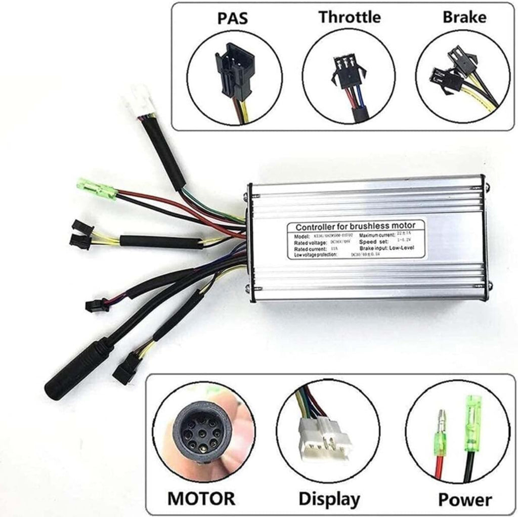20"/24"/26"/27.5"/28"/29"/700C Front Wheel Electric Bicycle Hub Motor Conversion Kit with LCD3 Display L82275