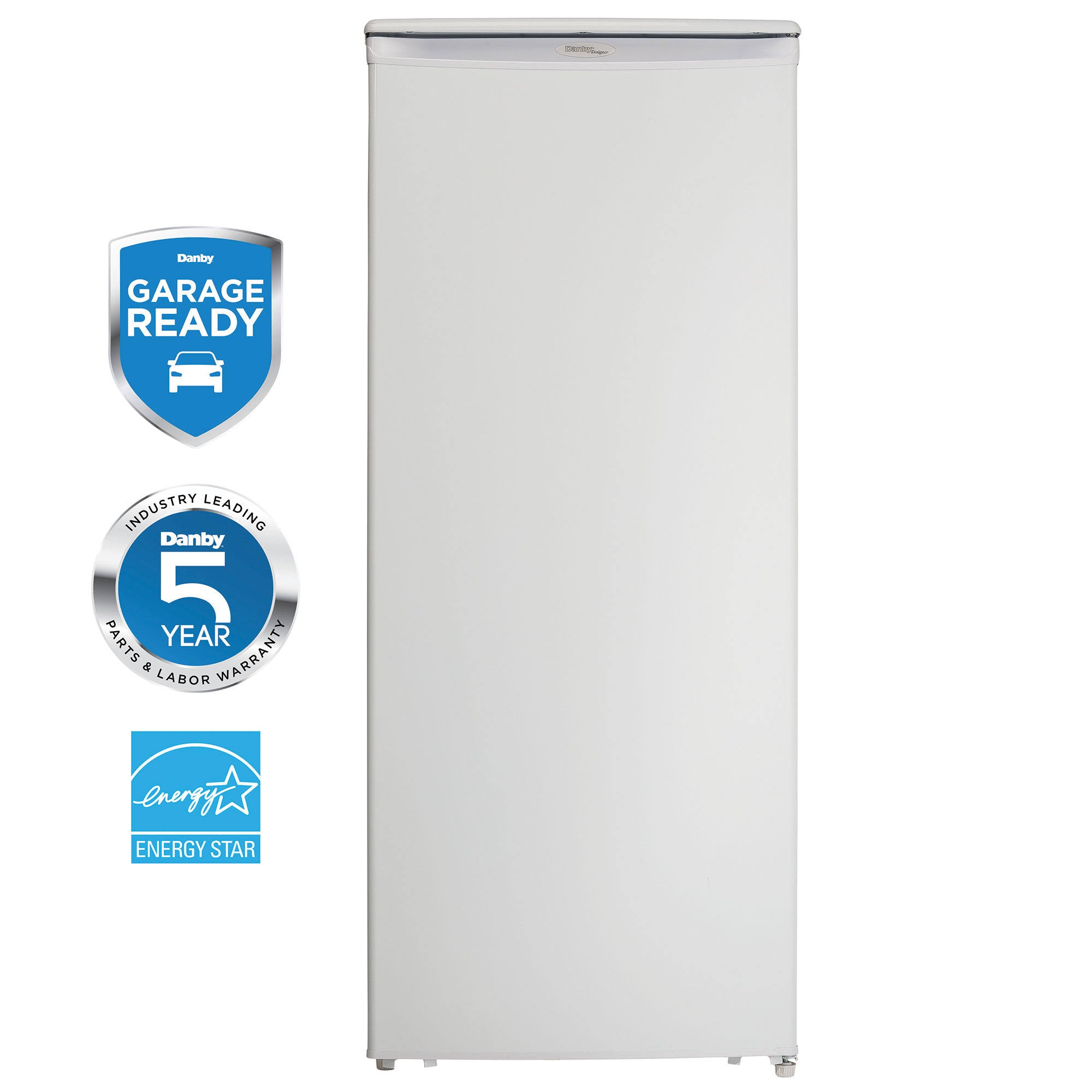 White 8.5 Cu. ft. Upright Freezer H95384