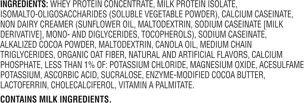 Chocolate Protein Powder, 4.94 Pound, 32 Servings A834