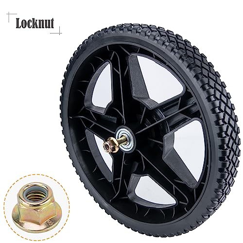 6 Inch Lawn Mower Wheels (2-pack) with Bolts and Nuts H295