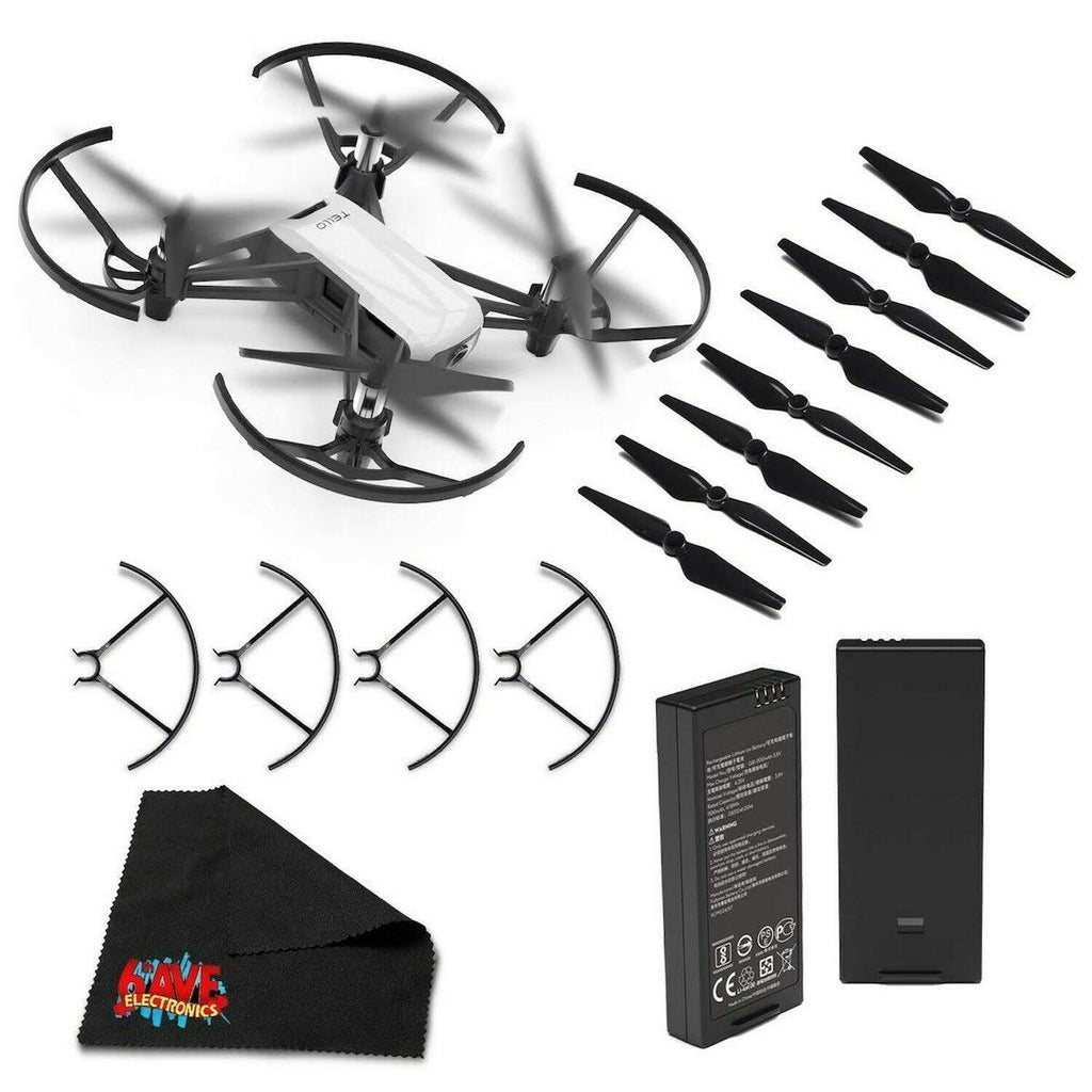 Tello Quadcopter Drone with Camera, 720p, 5 MP, 12 min. Z30590
