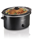 5 Quart Portable Slow Cooker with Removable Crock U5689