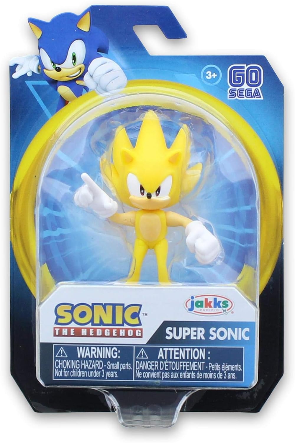 2.5 Inch Super Sonic Action Figure T6189