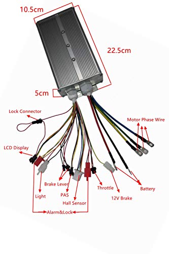 135mm dropouts e-Bike Kit 48V-72V 3000W J37920