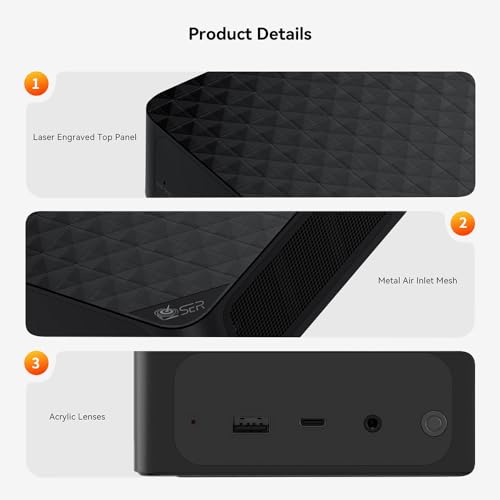 Mini PC AMD Ryzen 7 5800H 16GB DDR4 500GB NVME SSD WiFi 6 Triple Display Q890619