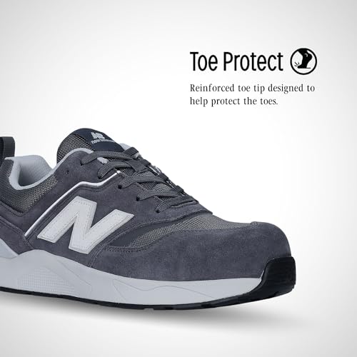Black Grey Composite Toe Industrial Shoe Z255034
