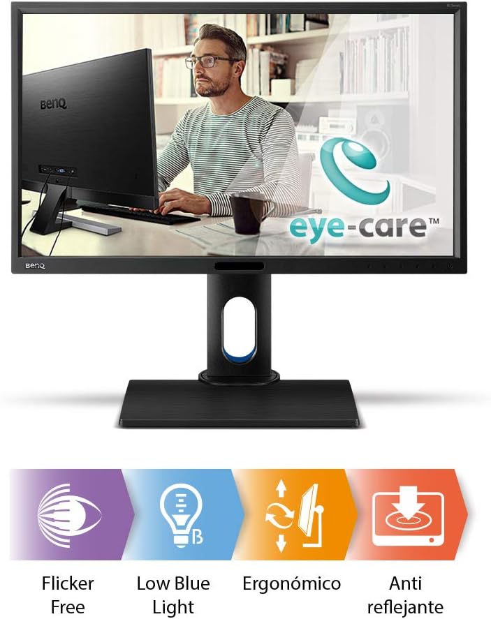 24 inch QHD 1440p IPS Monitor, Black O110
