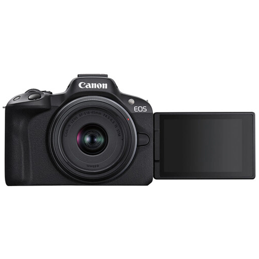 Canon EOS R50 Mirrorless Camera with 18-45mm and 55-210mm Lenses F4292