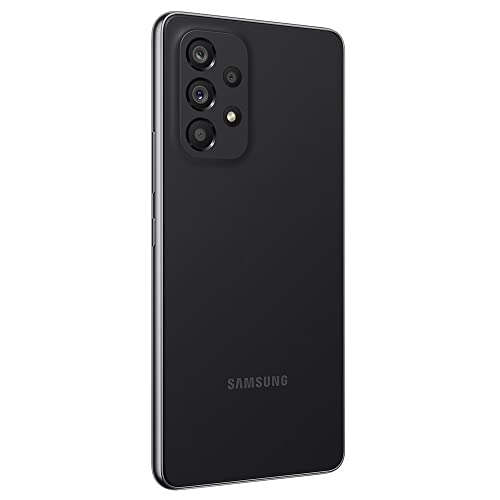Awesome Black 128GB 6GB 6.5'' 120Hz Full HD+ IP67 Water Resistant Dual SIM GSM 4G Volte Unlocked International Model A536E/DS 25W Charging Cube Bundle Smartphone P1430