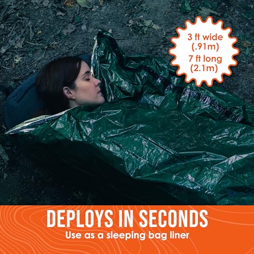 Emergency Survival Sleeping Bag Thermal Bivy U841529