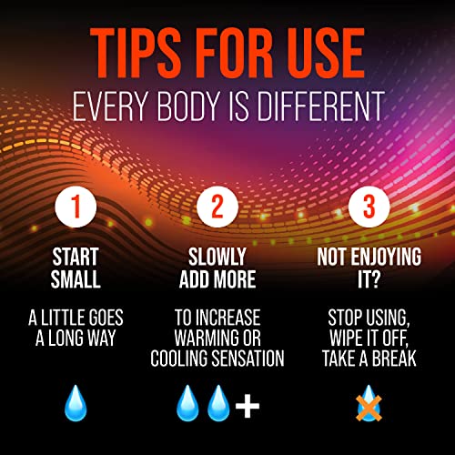 Water-Based Warming Lubricant, 8 Fl Oz O185