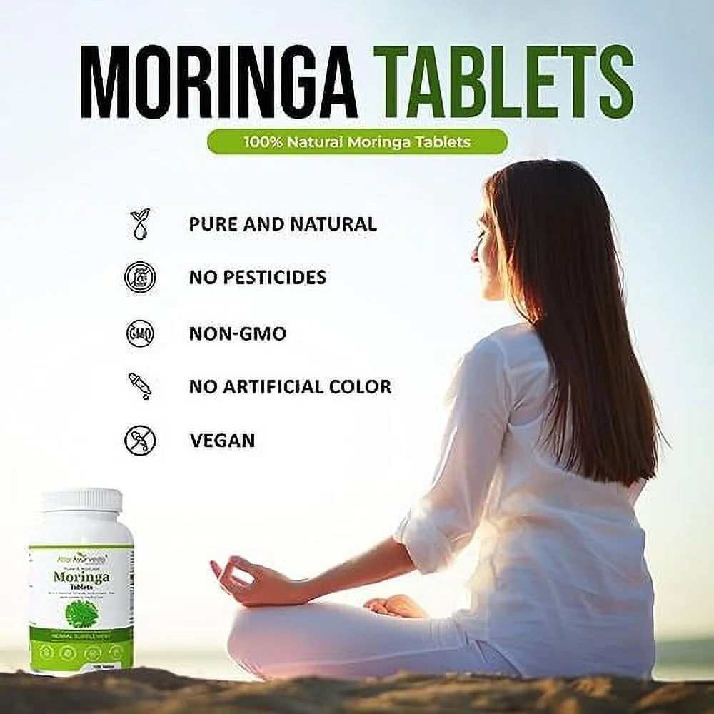 Moringa Tablets 120 Tablets, 500 Mg Each C95467