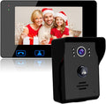 7 Wired Video Doorbell with Night Vision and Push Button E8877