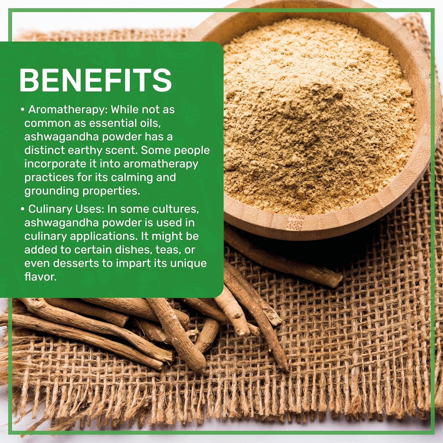 Ashwagandha Root Powder 1.25 Pound (20oz) M798038